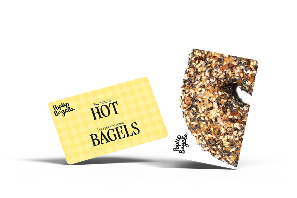 Give the Gift of</br> Hot Bagels